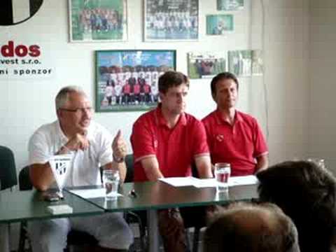 Další video z tiskovky 1.HFK olomouc