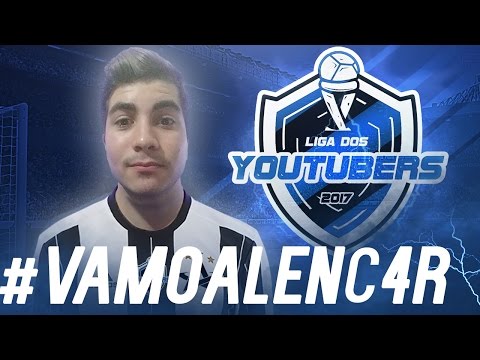 EU VOU PARTICIPAR DA LIGA DOS YOUTUBERS 2017!!! #VAMOALENC4R #TEAMALENC4R