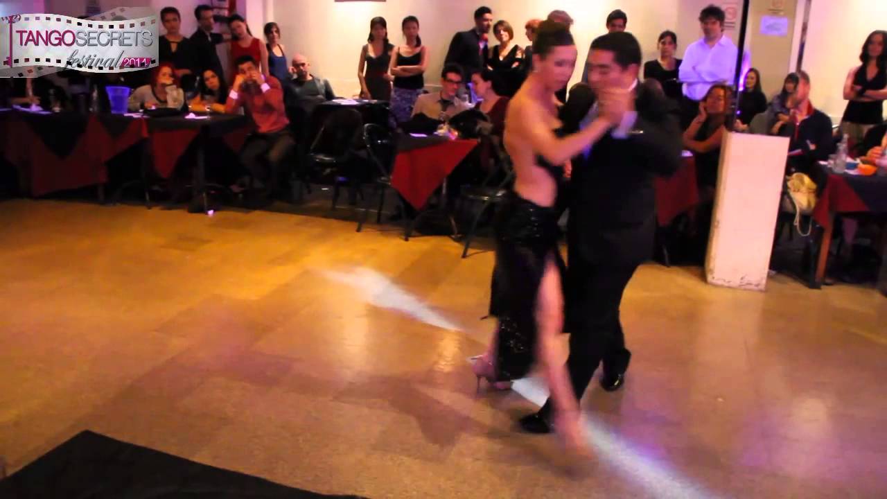 ROMINA LEVIN Y LEONEL MENDIETA en el Tango Secrets Festival 2014 03
