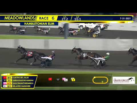 July 31, 2021 - Hambletonian Elimination 1