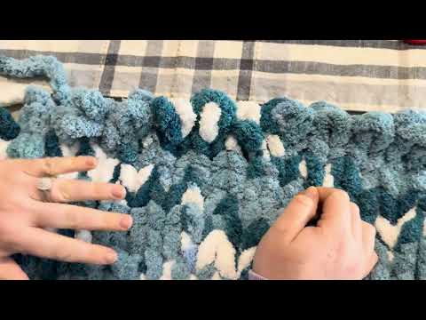 The making of a Chunky Yarn 🧶Pet Bed🐾 