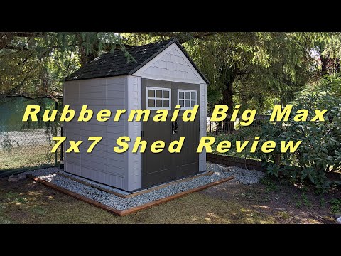 Review: Rubbermaid Big Max 7x7 Shed