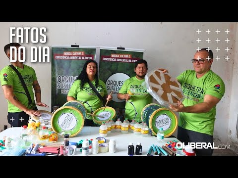 ‘Orquestra Sustentável’ ensina educação ambiental por meio da música na periferia de Belém