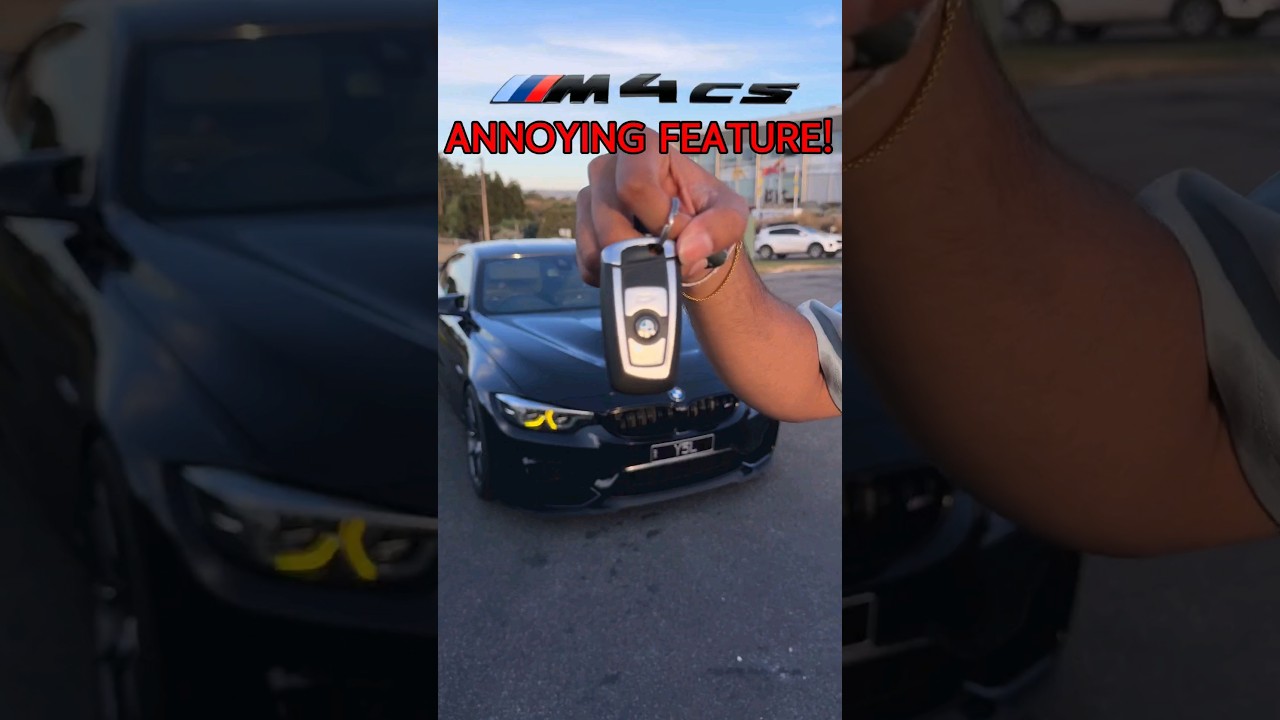 BMW M4CS One Annoying feature #carshorts #carreview #bmwm #bmw #supercars #sportscars #bmwmotorrad