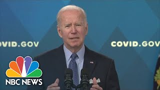 'Congress Needs To Act Now': Biden Calls For Additional Covid Relief Funding