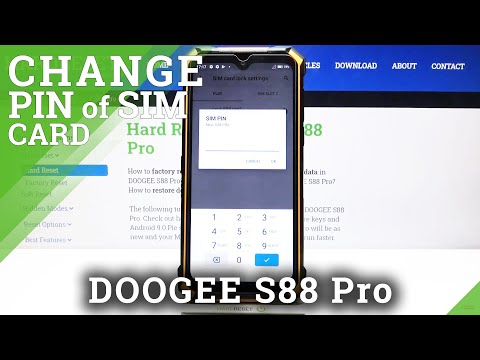 How to Change SIM PIN in DOOGEE S88 Pro – PIN Protection