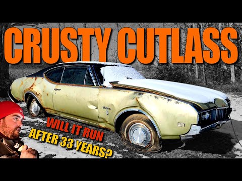 Thumbnail for CRUSTY Cutlass - Will it Run and Drive After 33 Years? Rustiest Oldsmobile! by Oldsmobile