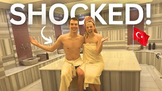 We Tried a TURKISH BATH HOUSE! 🇹🇷 (full experience)