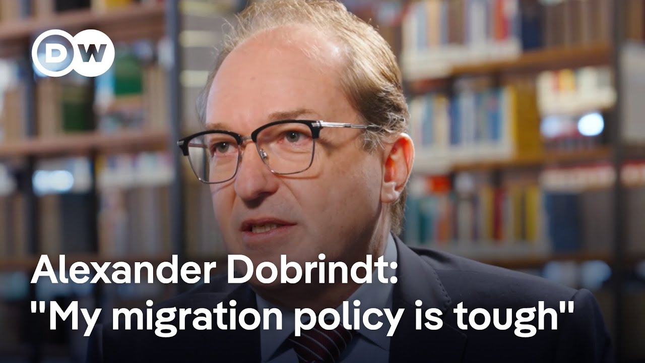 German Interior Minister Alexander Dobrindt in a DW Interview