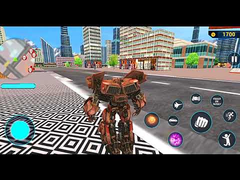 TankBot Decepticon Transformers Jet Robot Car Game 2020 - Android Gameplay FHD
