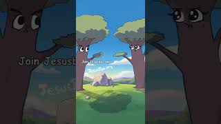 Jesus Unites Two Lonely Trees into One Trunk 🌱✨ #jesus #jesusbys #christianmusic