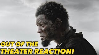 EMANCIPATION (2022) OUT OF THE THEATER REACTION | WILL SMITH IS PHENOMENAL BUT… #shorts