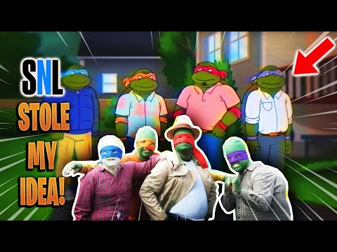 SNL Stole My Middle-Aged Mutant Ninja Turtles!!!