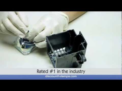 Sony XL-2100 TV Lamp Replacement Video Guide