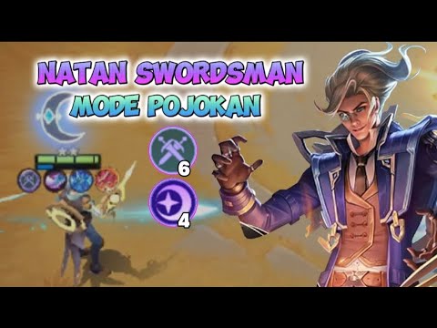 INI BARU NAMANYA HERO LEGENDS !! NATAN SWORDSMAN MODE POJOKAN || MOBILE LEGENDS MAGIC CHESS GO GO