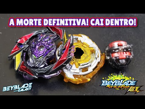 Testando 062 - DEATH LUCIFER .Ul' 1A contra 3 combos - Beyblade Burst ベイブレードバースト