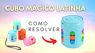 Como Resolver CUBO MÁGICO LATINHA Spinner FIDGET TOYS / FEIJÃO Mágico