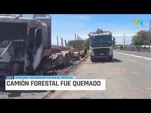Portavoz Noticias / Atentado incendiario en Nueva Imperial
