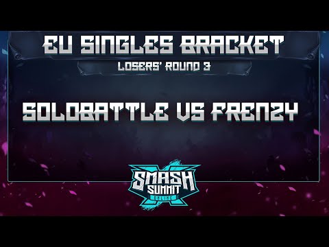 Solobattle vs Frenzy - EU Singles Bracket: Losers' Round 3 - Smash Summit 10 | Puff vs Falco