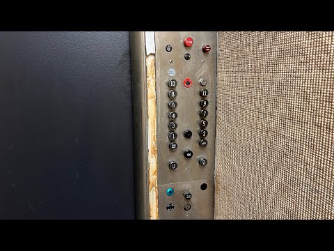 Vintage OTIS Service Elevator - 400 N. Ingall Building - Ann Arbor, MI