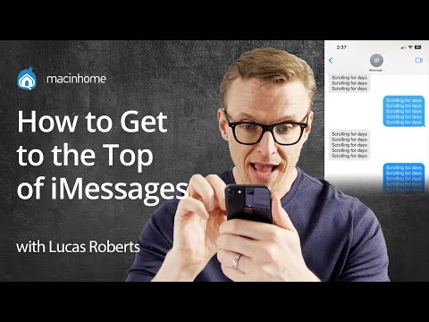 How to Scroll to the Top on iMessage, Export Messages to PDF, and More!