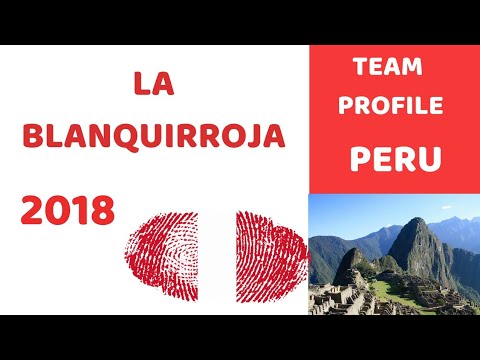 Team Profiles - PERU | The 2018 World Cup.