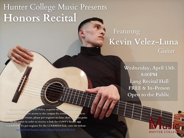 Guitar Recital: Kevin Velez-Luna