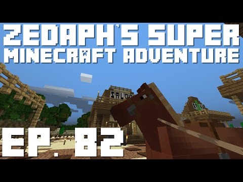 Zedaph's Super Minecraft Adventure: E82 - Horsing Around