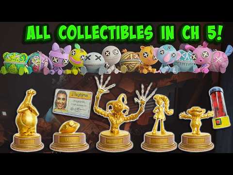 Poppy Playtime Ch 5 All Collectible Locations! (Trophies, Dolls, Plushies & More!)