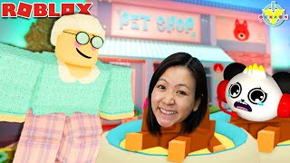 Ryan's MOMMY is a PET in Roblox PET STORY