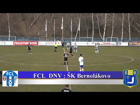 FCL DNV :  ŠK Bernolákovo  2 : 2  III. liga 16. kolo     2122 HD