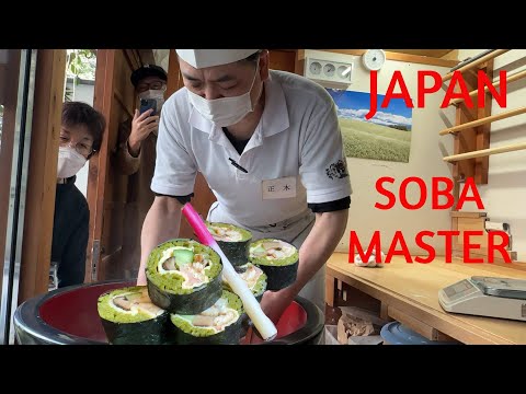 SOBA MASTER CHEF, JAPÃO: Restaurante Japonês Popular! Macarrão Artesanal! Matcha Sushi!