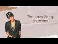 Vietsub The Lazy Song Bruno Mars Lyrics Video