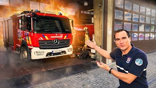 Je Vous Fais Visiter La Plus GROSSE Caserne De Pompiers de BRUXELLES