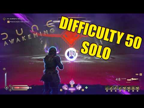 Solo Difficulty 50, Fire Testing Station 136 with Commentary | Dune Awakening