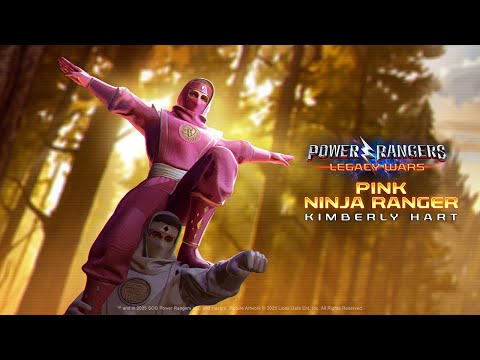 Kimberly Hart - Pink Ninja Ranger | Official Moveset | Power Rangers: Legacy Wars