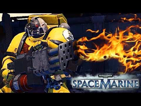 NEW WEAPON: Heavy Flamer vs 600 Orks! - Warhammer 40.000: Space Marine | Augmented Mod 2021