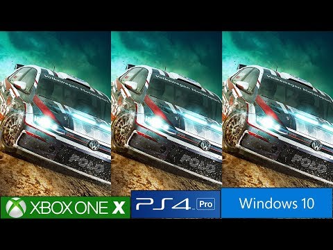 Dirt Rally 2.0 PS4 Pro vs Xbox One X vs PC Comparison, Frame Rate Test And EGO Engine Enhancements!