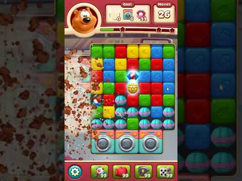 Toon Blast Level 3128 NO BOOSTERS - A S GAMING ✔️