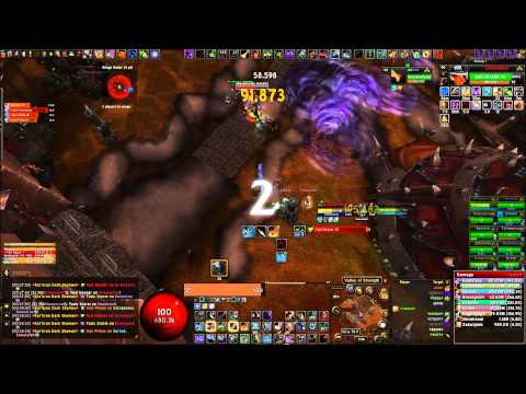 Dark Fusion vs Kor'kron Shamans - 10 man Heroic - Siege of Orgrimmar - Extraneous (Survival Hunter)