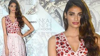 Athiya Shetty Sporting The Pankaj And Nidhi For Koovs Collection