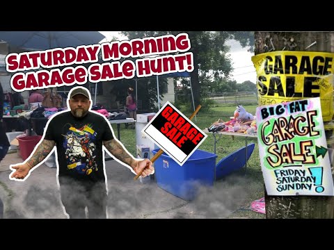 Saturday Morning Epic Garage Sales!