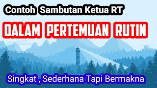 Download lagu contoh!! sambutan ketua rt pertemuan rutin mp3