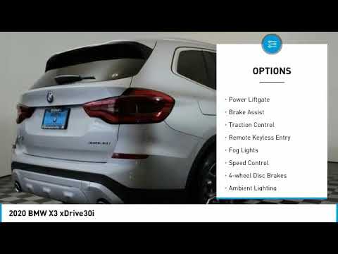 2020 BMW X3 Schererville, Chicago, Gary, Lansing 20250