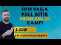 Problemler I SIFIR BAŞLA FULL BİTİR PROBLEMLER KAMPI 1. GÜN+PDF