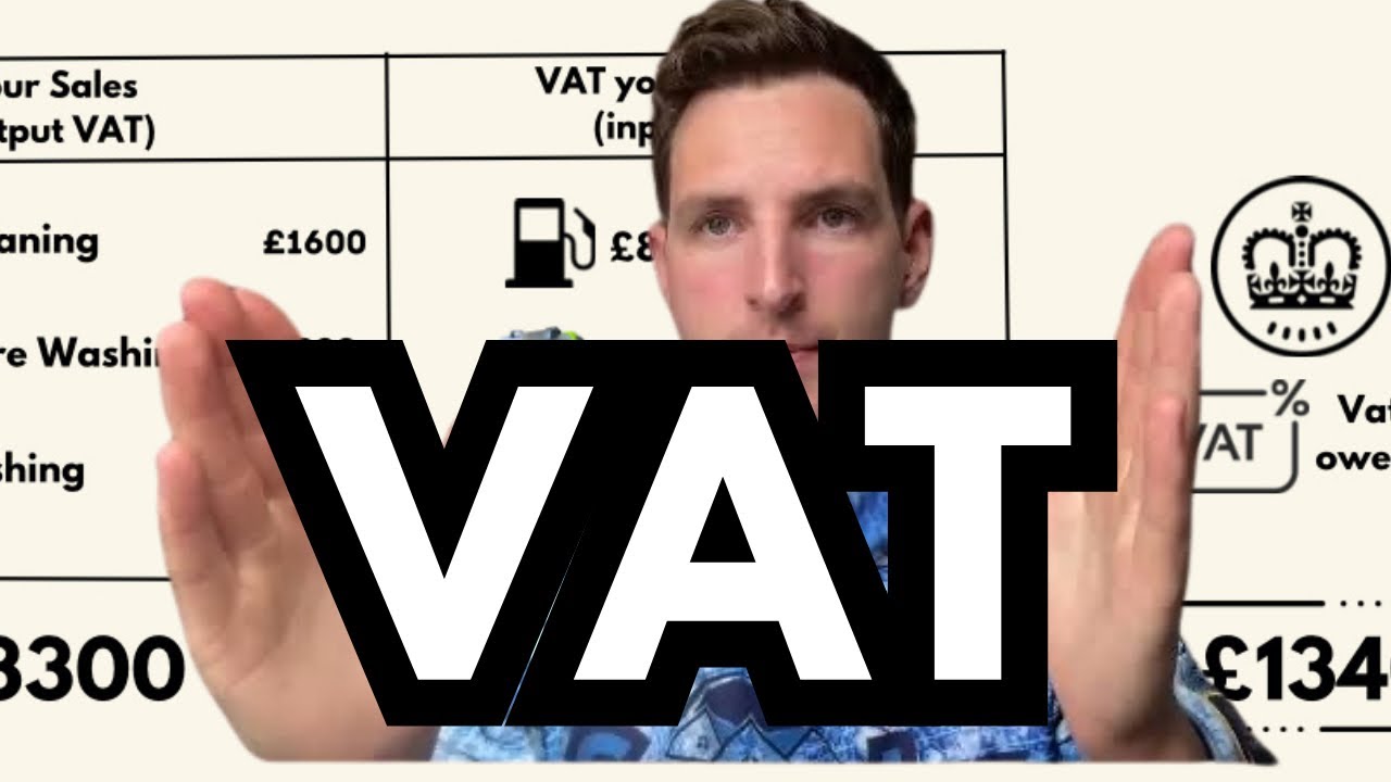 Vat EXPLAINED simple for UK Window cleaners and Pressure washers