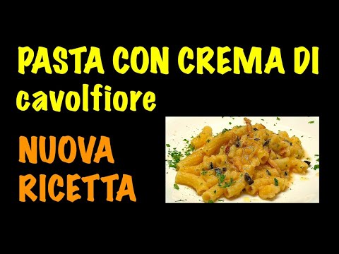 PASTA CON CREMA DI CAVOLFIORE