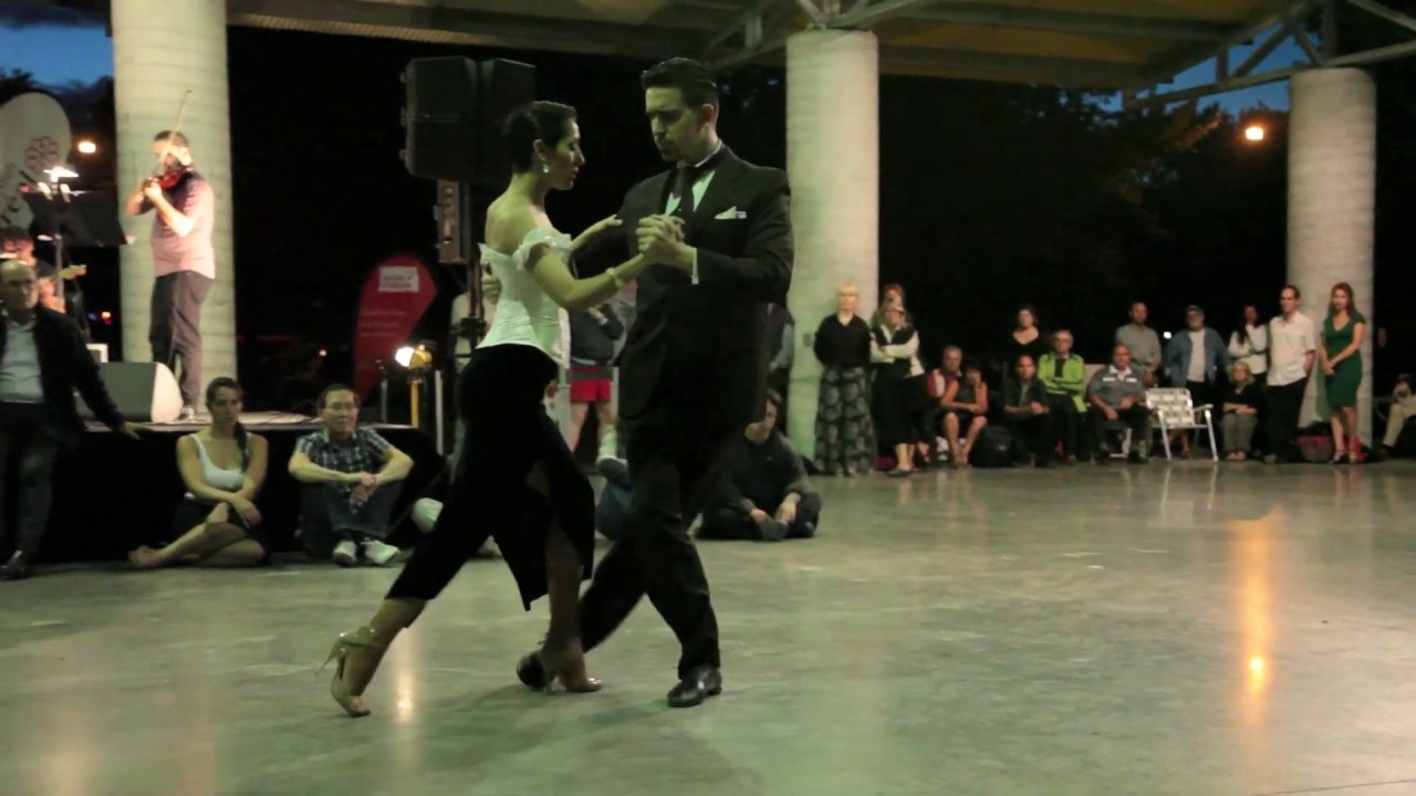 LEANDRO HAEDER et LALY VICTORIA, et le "Quinteto Daniel Ruggiero" "Patetico" (tango). 1/4