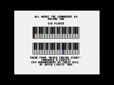 "NeverEnding Story Theme" - Commodore 64 (C64) Sid Player program - REAL SID CHIP