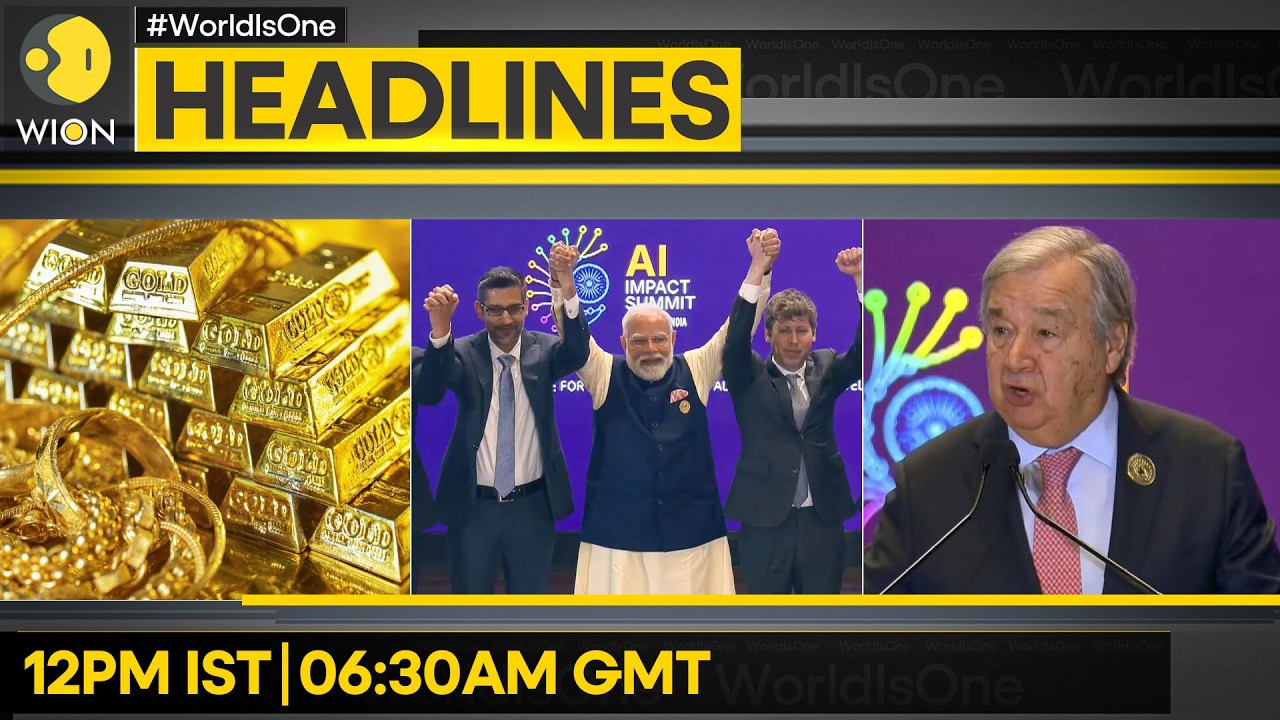 PM Modi Unveils India's 'Manav' Vision For AI | UN Chief: AI Can't Be Left To Few Billionaires |WION